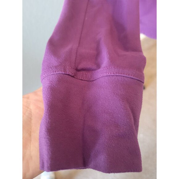Lululemon Athletica Women's Pullover Cowl Neck Hoodie Kangaroo Pouch Size 12 - Picture 4 of 9